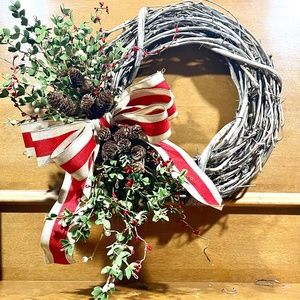 Rustic Holiday Wreath